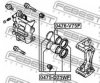 FEBEST 0475-D71WF Repair Kit, brake caliper